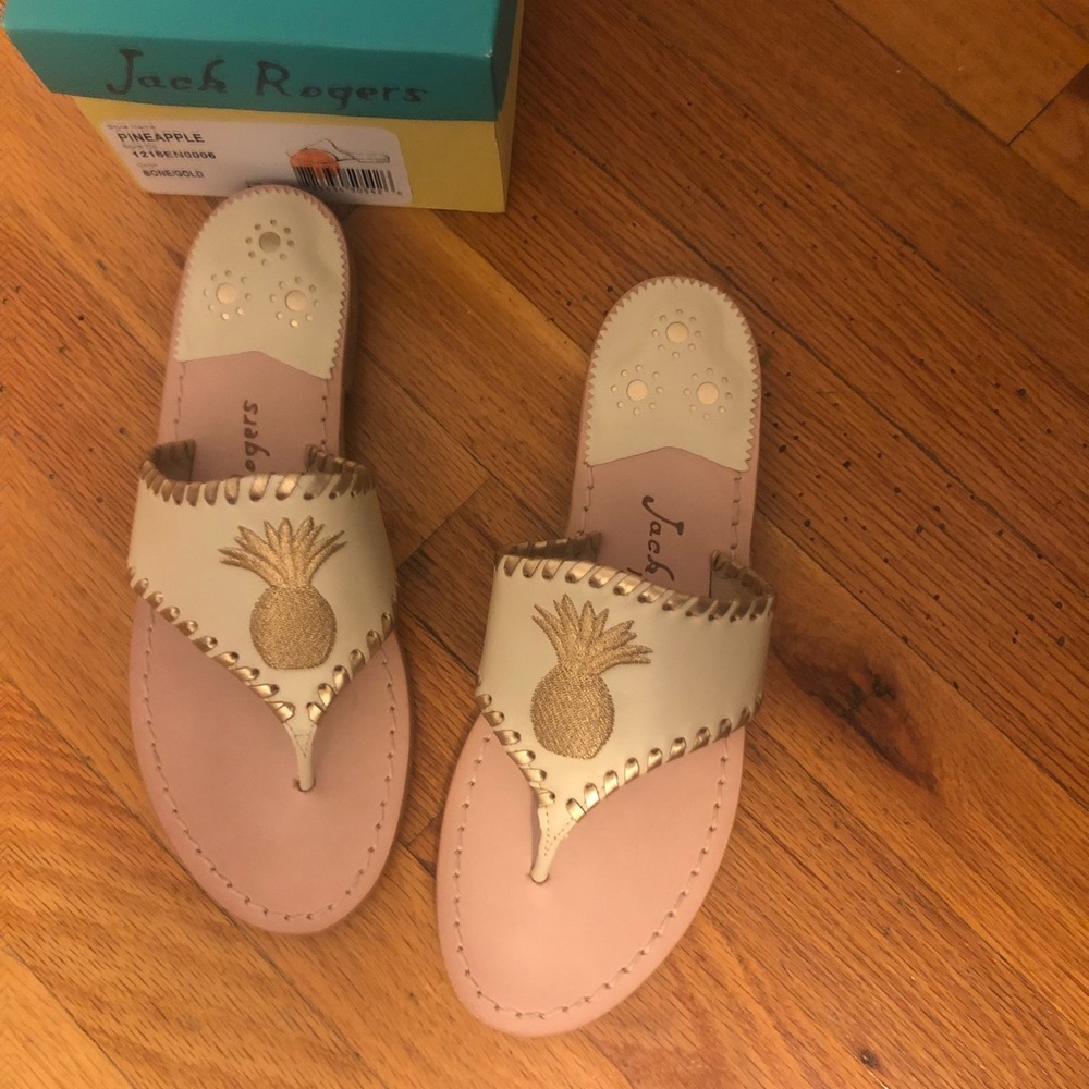 Jack Rogers Pineapple Sandals
